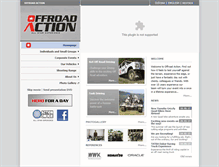 Tablet Screenshot of offroadaction.cz